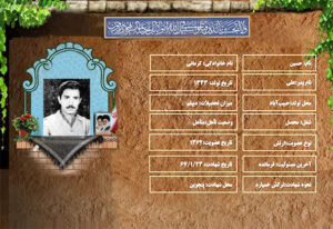 شهید سرافراز حسین کرمانی شهید سرافراز حسین کرمانی