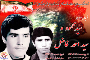 شهیدان محمود و احمد فاضل
