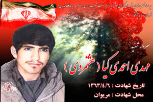شهید مهدی احمدی کیا