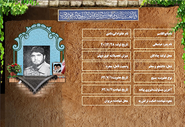شهید سرافراز ابوالقاسم نادی شهید سرافراز ابوالقاسم نادی