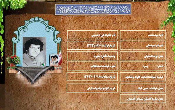 شهید سرافراز سیدمحمد حسینی شهید سرافراز سیدمحمد حسینی