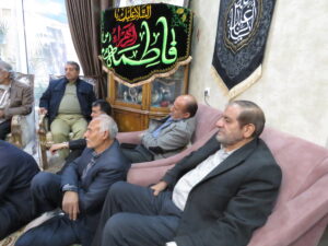 مراسم منزل سردار شهید محمد تمیزی فر