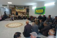 مراسم منزل شهید سید حسین روح الامین