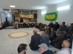 مراسم منزل شهید سید حسین روح الامین