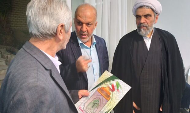 مراسم منزل شهید سید حسین روح الامین مراسم منزل شهید سید حسین روح الامین