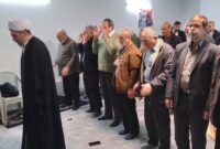 مراسم منزل شهید سید حسین روح الامین