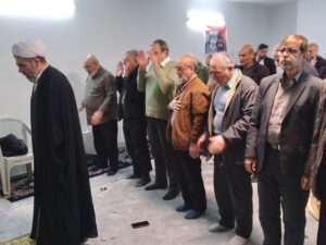 مراسم منزل شهید سید حسین روح الامین