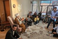 مراسم منزل شهید احمدرضا استکی