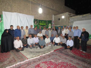 مراسم منزل شهید قاسمعلی ترک لادانی