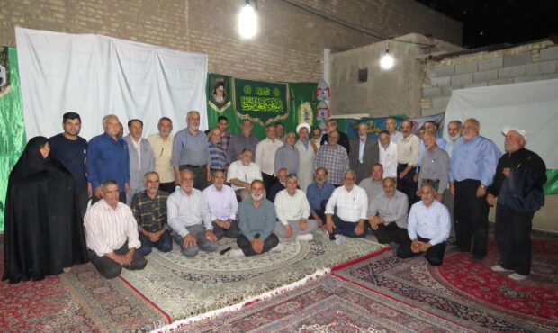 مراسم منزل شهید قاسمعلی ترک لادانی