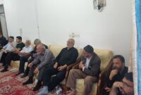 مراسم منزل شهید غلامرضا قادری