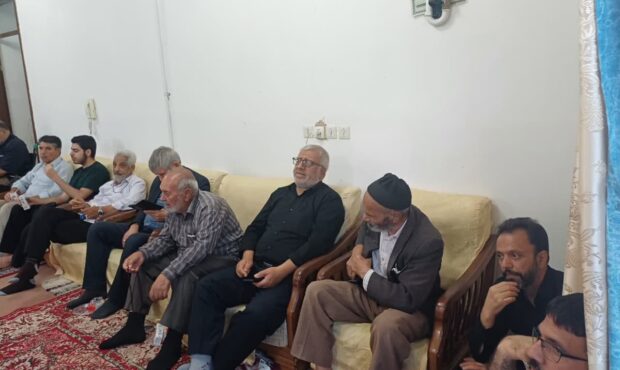 مراسم منزل شهید غلامرضا قادری