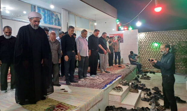 مراسم منزل شهید غلامرضا قادری