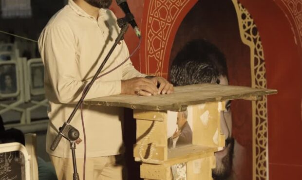 مراسم سردار شهید حاج اکبر آقابابایی در گلستان شهدا