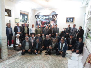 مراسم منزل شهیدان مرتضی و محمود امینی