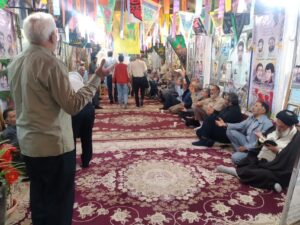 مراسم منزل شهیدان محمود و نعمت الله طاهری