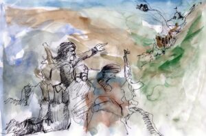 حمله مهاجمان ضدانقلاب به روستای دباغ