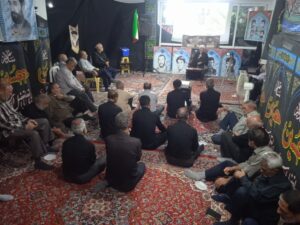 مراسم منزل برادران شهید علی، اکبر  محمود دهقانی پوده